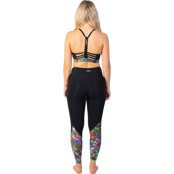 2025 Gul Leggings Luna7 Sup Para Mujer La8301-c1 - Negro / Jungla